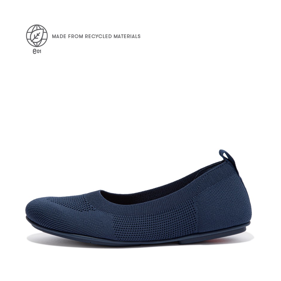 Fitflop Allegro E01 πολυπλεκτές μπαλαρίνες μεσάνυχτα ναυτικό