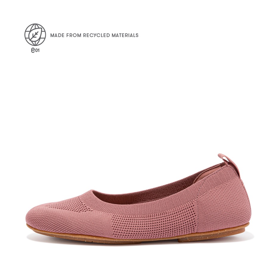 Fitflop Allegro E01 πολυπλεκτές μπαλαρίνες ζεστό τριαντάφυλλο