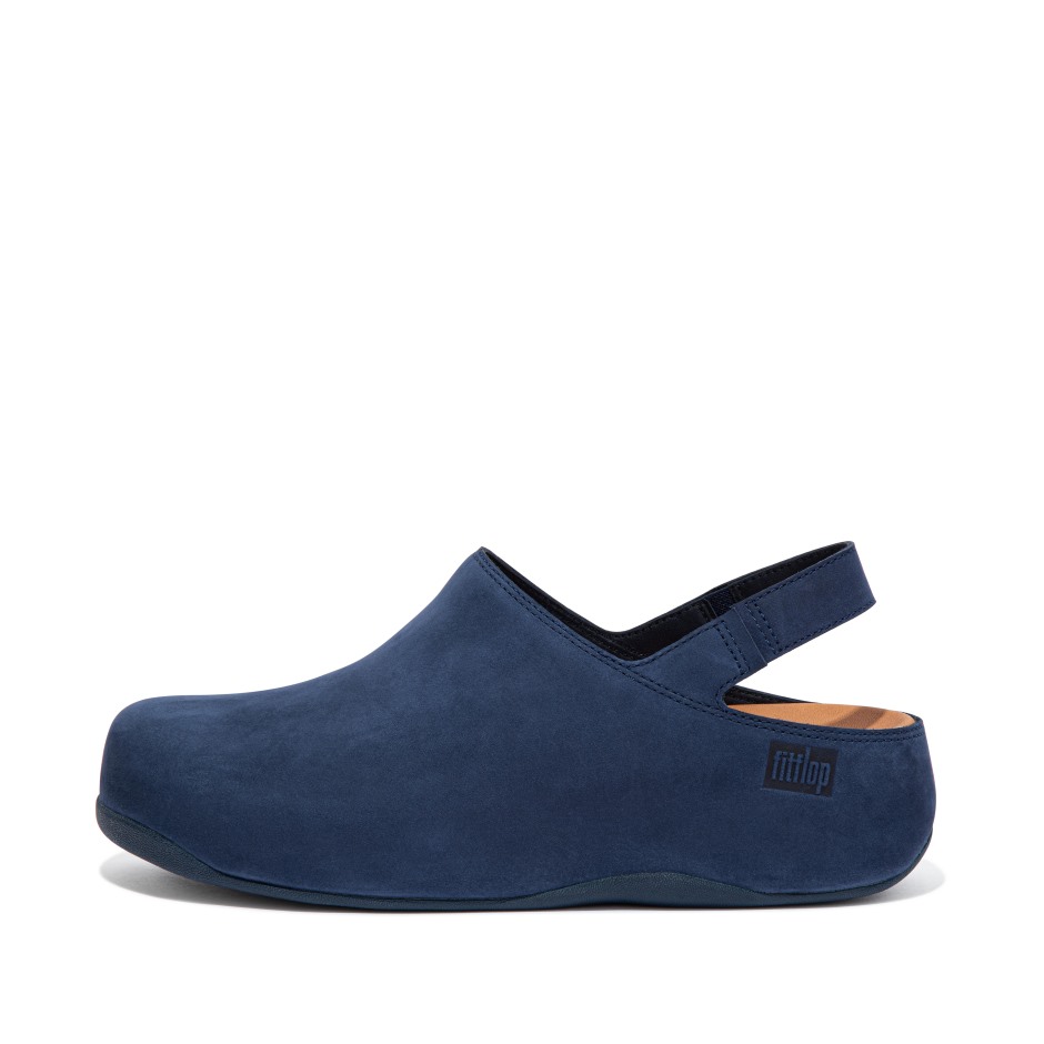Fitflop Shuv Nubuck λουράκι πλάτης τσακίζει τα μεσάνυχτα ναυτικό