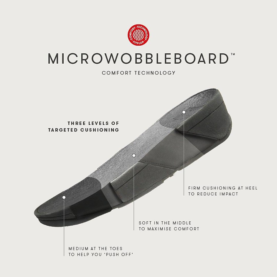 Fitflop Shuv σουέτ διαφάνειες με επένδυση δύο ράβδων ολομαύρες