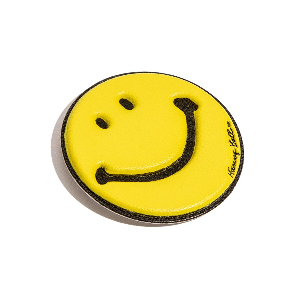 αυτοκόλλητα Fitflop Smiley από ψεύτικο δέρμα 2 συσκευασιών κίτρινο