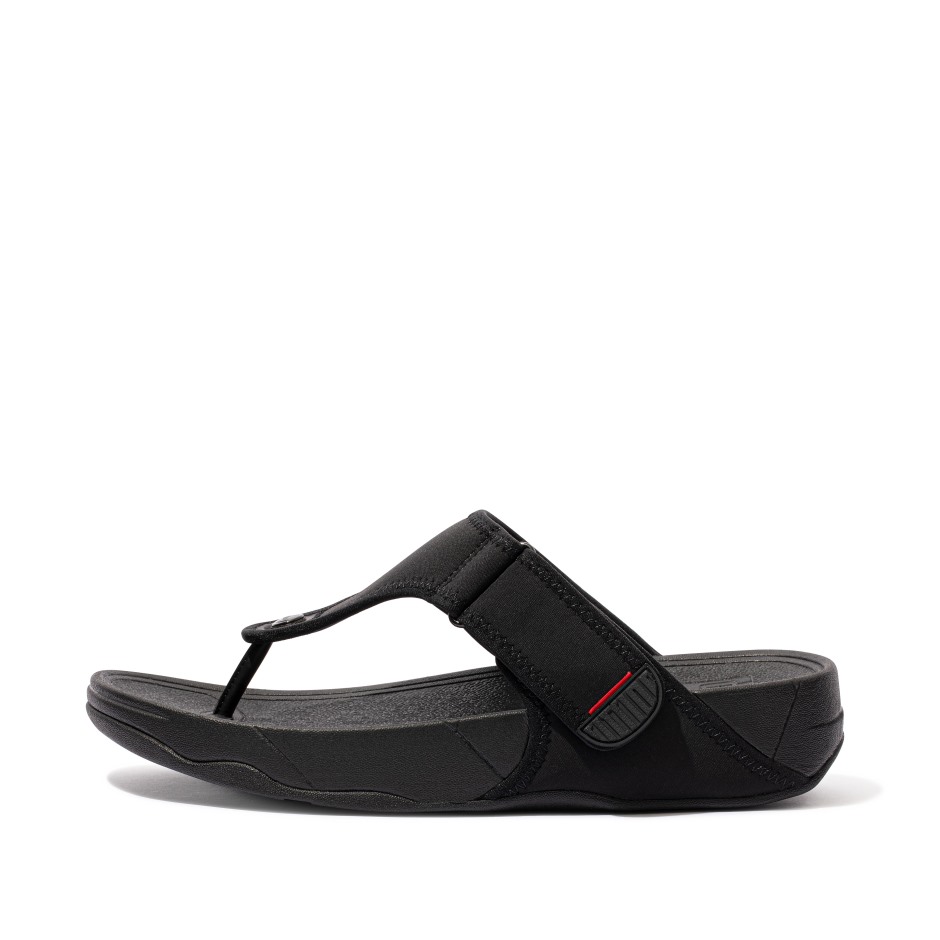 πέδιλα Fitflop Trakk Ii αδιάβροχα πέδιλα ολομαύρα