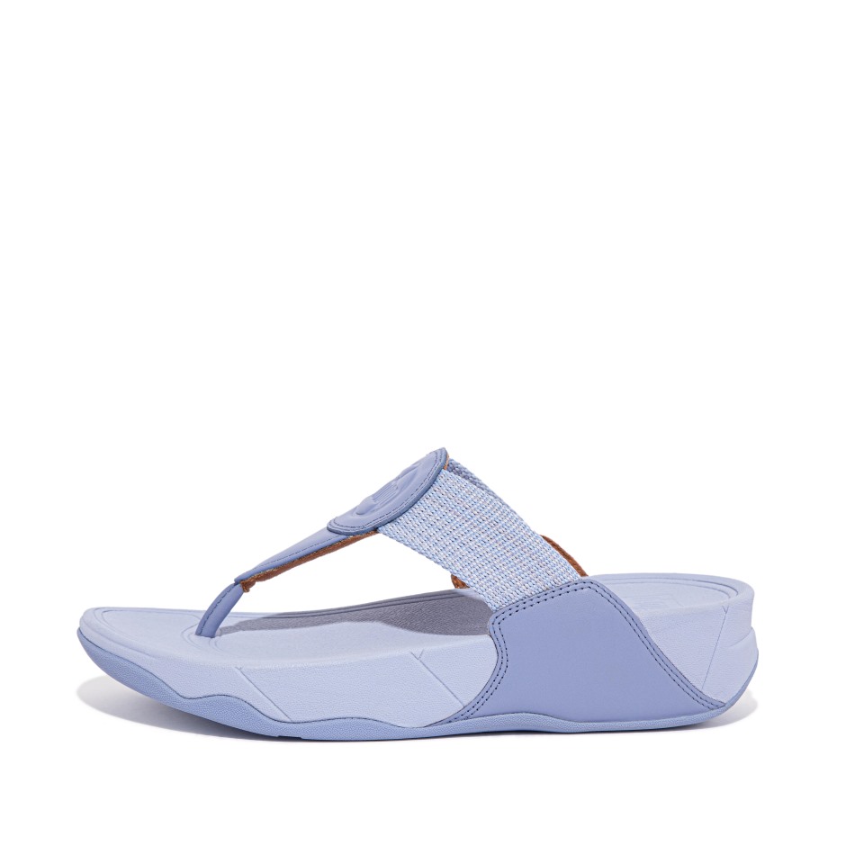 Fitflop Walkstar Finestripe Toe-post σανδάλια άγριας λεβάντας