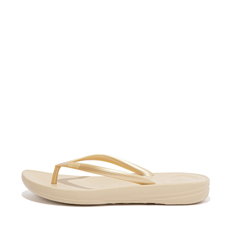 Fitflop Iqushion εργονομικές σαγιονάρες χρυσές